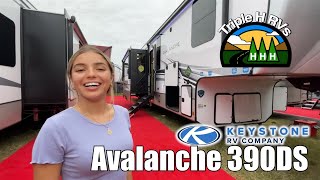 KeystoneAvalanche 5th390DS  by Triple H RVs of Haleyville Alabama [upl. by Naasar]