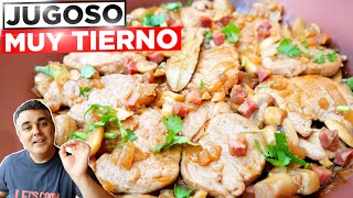 Receta ECONÓMICA de CERDO Jugoso en 10 Minutos SIN Horno y Facilísimo  Delicioso y Súper Tierno [upl. by Ardied]