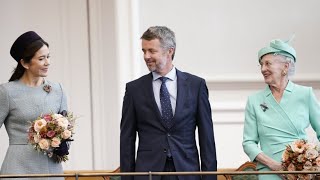 Thronwechsel in Dänemark Königin Margrethe II übergibt an Frederik X [upl. by Ecnahs609]