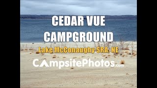 Cedar Vue Campground Lake McConaughy State Recreation Area Nebraska [upl. by Shamma903]