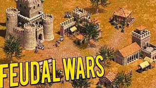 Feudal Wars  New Free Real Time Strategy Like Age of Empires [upl. by Noiwtna]