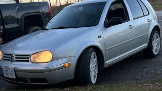 VW TDI Straight Pipe INSANE SOUND CLIPS  straight piped mk4 golf TDI part 3 [upl. by Almund]