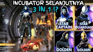 INCUBATOR FF SELANJUTNYA 3 IN 1  INCUBATOR FREE FIRE TERBARU 2024 INCUBATOR PENGGANTI 3IN1 [upl. by Kirrad555]