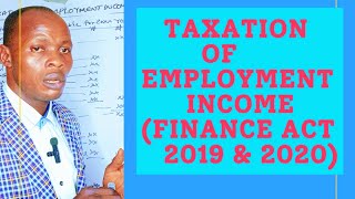 Taxation of Employment Income Self Assessment IndividualPAYEEFinance ACT 2020 CITN ICANANAN [upl. by Ruckman]