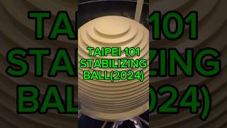 Taipei 101s Amazing Stabilizing Ball Engineering Marvel Revealed taipei101 travelvlog shorts [upl. by Armond]