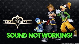 Kingdom Hearts Integrum Masterpiece Fix Audio Not Working CracklingDistortedPopping Problem PC [upl. by Hayyifas]