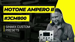 Hotone Ampero II Stomp  JCM800 [upl. by Anidam]