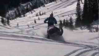 Hope Creek – Snowmobiling in Golden BC [upl. by Rahcir]