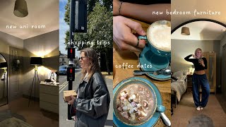 moving back to uni post summer reset room makeover shopping trips amp coffee dates [upl. by Laikeze]