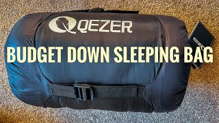 Value Down Sleeping Bag for Winter  First Impressions  156kg [upl. by Cher43]