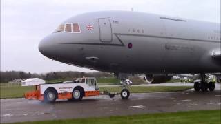 RAF Tristars arrive at Bruntingthorpe Four in one day [upl. by Ulphia755]