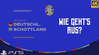 Deutschland  Schottland EURO 2024 ⚽️ I 1 Spieltag der Gruppe A 🏆 Das Orakelspiel Deutsch 4K [upl. by Annagroeg606]