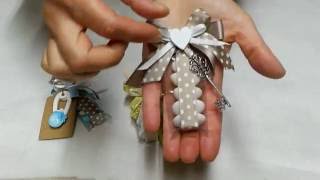 Tutorial bomboniera matrimonio battesimo cresima comunione  ilDettagliocom [upl. by Hannibal]