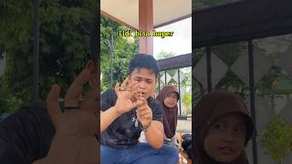 Lidi bisa baper sulap magic sihir shortvideo [upl. by Acceber]