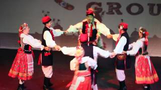 Koniczyna Polish Folk Dance Group quotKrakowiakquot [upl. by Niloc]