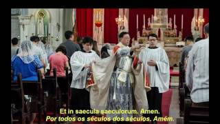 Asperges me  Canto Gregoriano LEGENDADO Gregorian Chant Latim subtitles [upl. by Jerry]