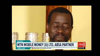 MTN PARTNERS WITH ABSA TO OFFER MOMOPAY ON ABSA POS MACHINES [upl. by Atirahc463]