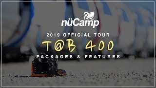 2019 TAB 400 Official Tour  nuCamp RV [upl. by Eirok]