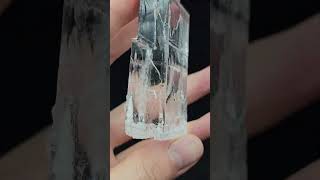 Halite crystal with water inside enhydro halite 115g  Bakhmut field Ukraine [upl. by Diao]