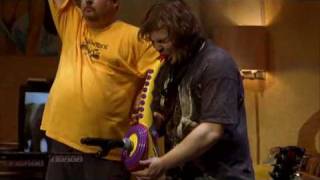 Tenacious D  SaxaBoom Jack Black on Electronic Saxophone [upl. by Sualk]