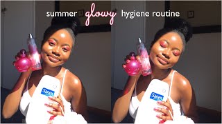 glowy summer bodycare routine 2020 [upl. by Mackie65]