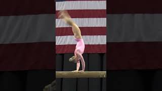 Riley McCusker Balance Beam 2019 US Gymnastics Championships Senior Women Day 1 shorts 2 [upl. by Sitoel]