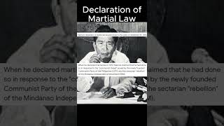 Why did MARCOS declare MARTIAL LAW philippinehistory martiallaw [upl. by Elexa869]