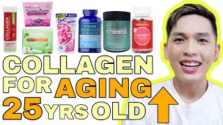 BEST COLLAGEN BRANDS FOR AGING SKIN  SIR LAWRENCE [upl. by Eimilb]