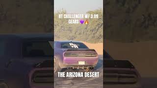 RT CHALLENGER W 309 GEARS 💜🔥 cars dodgechallenger mopar burnout srt 392 drift arizona [upl. by Josh]