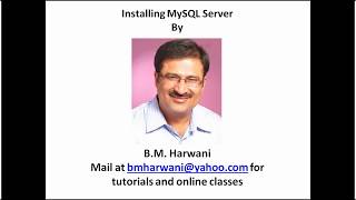 Install MySQL Windows In Hindi [upl. by Allrud]