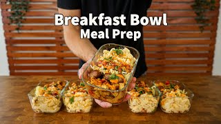 5 Meal Prep Bowls In Less Than 1 Hour  Breakfast Meal Prep Recipe [upl. by Acirej]