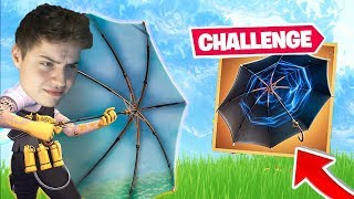 Sadece ŞEMSİYE ile Win Alma Challenge  Türkçe Fortnite [upl. by Valenza293]