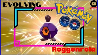 Roggenrola Shiny✨Evolution PokemonGO [upl. by Yuk]