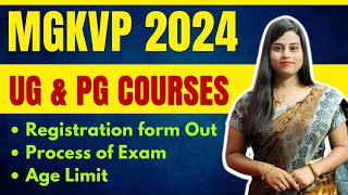 MGKVP 2024  Registration form out  Process of exam  Age limit  BFA Course [upl. by Leodora]