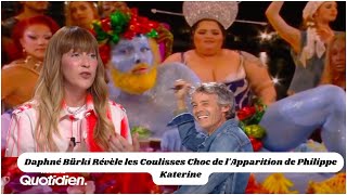 Daphné Bürki Révèle les Coulisses Choc de lApparition de Philippe Katerine aux JO 2024 [upl. by Anastas824]