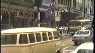 Pelas ruas de Sao Paulo em 1985 [upl. by Ahsinahs]