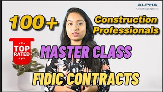 Masterclass on FIDIC Contracts  Top Rated course 485 [upl. by Adnima]