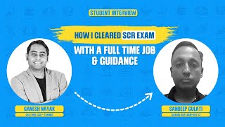 Balancing FullTime Work amp GARP SCR Exam Success Sandeep Gulatis Journey to Clearing SCR  scr [upl. by Wendolyn374]