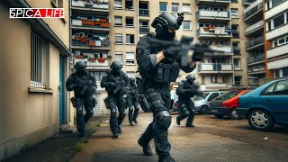 GIGN  assaut XXL en banlieue nord [upl. by Barram]