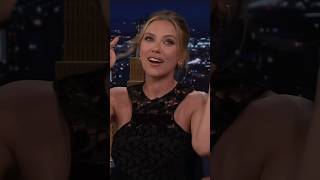 Scarlett Johansson try to read Jimmy Fallon lips in The Whisper Challenge 🤣 The Tonight Show shorts [upl. by Delmor910]