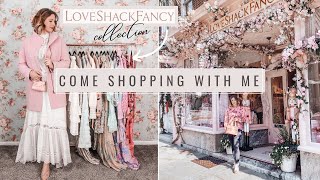 COME SHOPPING WITH ME amp MY LOVESHACKFANCY COLLECTION 2021 MY FIRST TIME IN A LOVESHACKFANCY STORE [upl. by Lamrej]