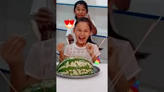 Exciting Watermelon Poke Challenge Who Won The Prizefunnyfamilypartygames [upl. by Joete]