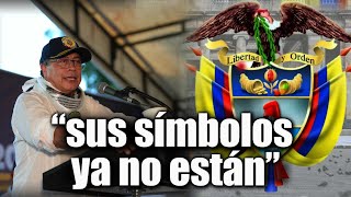 🛑🎥Presidente Petro propone cambiar el escudo de Colombia “sus símbolos ya no están”👇👇 [upl. by Beck266]