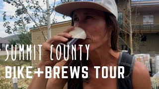 Summit County Bike  Brewery Tour Colorado  Things to do near Breckenridge [upl. by Hsetirp]