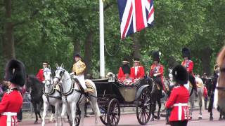 Trooping The Colour Welsh Guards part 1 [upl. by Gnouv]