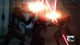 Darth Maul amp Savage Opress VS Darth Sidious [upl. by Adnohser97]