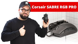 Corsair SABRE RGB PRO Mouse Review  Should you buy it [upl. by Yma116]