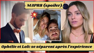 Mariés au premier regard  Ophélie et Loïc se séparent après lexpérience [upl. by Ringler]