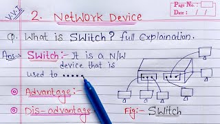 What is Switch full Explanation  Computer Networking [upl. by Bee909]