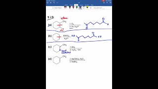 Predict the products of the following reactions and indicate regiochemistry if relevant [upl. by Griseldis]